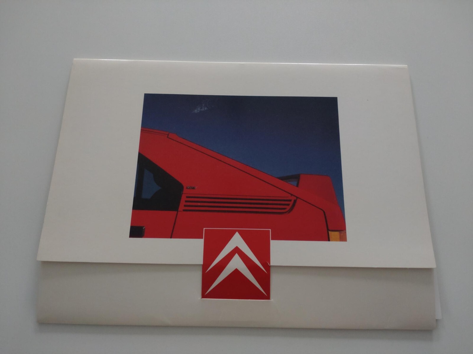 Citroen BX GTi 16 Valve 16V SelfLevelling Suspension 8 Sheet Brochure