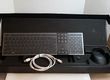 Dell Premier KM900 Keyboard and Mouse  - Graphite  KM900-GR-US USED PRE-OWNED