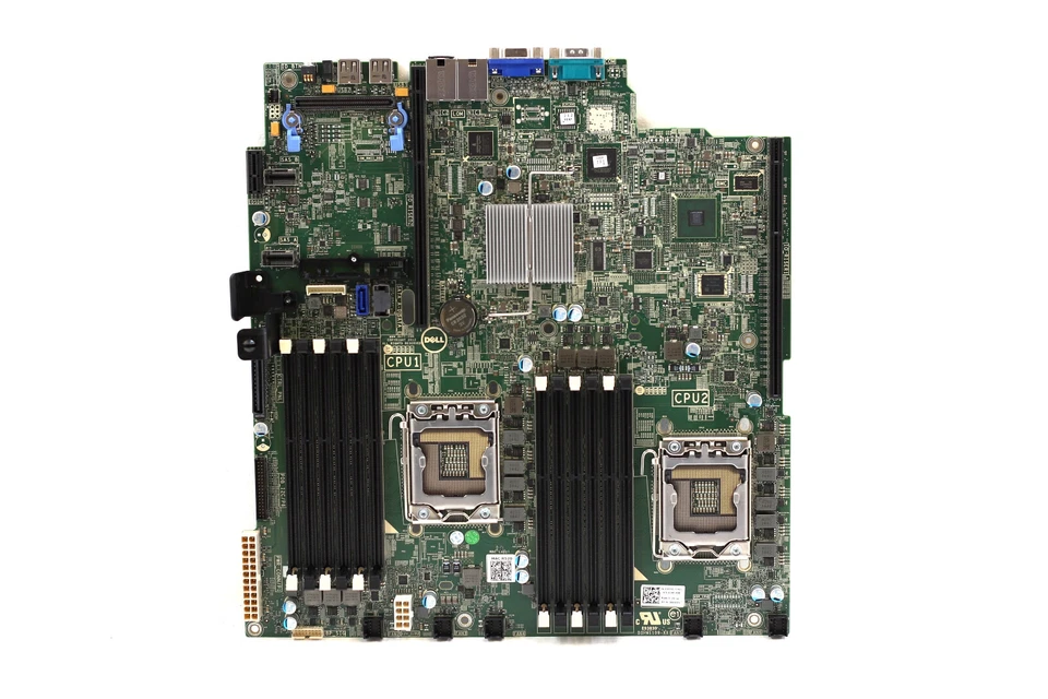 Dell PowerEdge R520 DDR3 Dual LGA 1356 Server Motherboard Dell P/N:0DFFT5 Tested - Image 2 of 4
