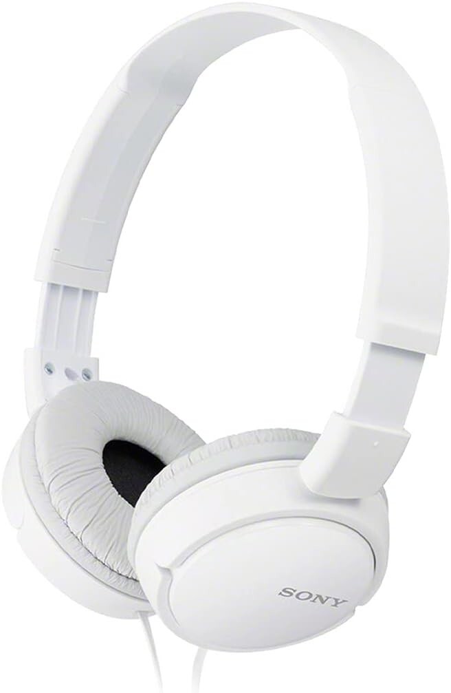 Sony MDR-ZX110 ZX Series Wired On Ear Headphones White 27242868823