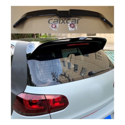 ALERON VW Golf 6 GTI Golf VI GTI 5 Türen Schwarzer Glanz Spoiler