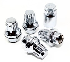 4 Chrome 14x1.5 1.7 Wheel Locks For Toyota Tacoma Factory Oem Wheels 45100ch