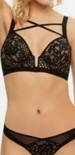 ann summers Mai Tai Black Bra 30D