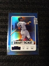 2021 Panini Contenders Draft Ticket Braves Ronald Acuna Jr purple foil /99