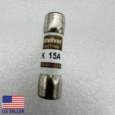 1PC NEW ORIGINAL Littelfuse KLK-15 KLK15 KLK 15A 600Vac Fast-Acting Fuse