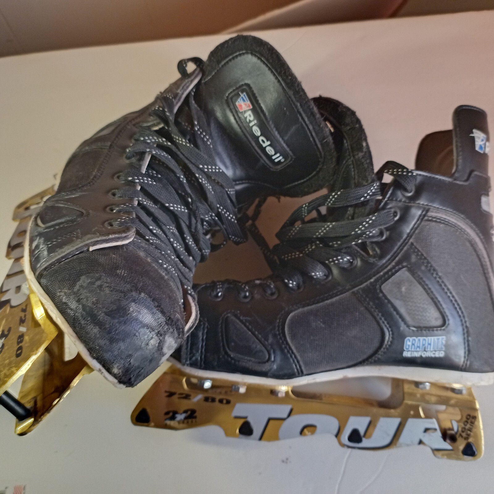 Riedell inline roller Hockey Skates 1150 size 8 not bauer mission eBay