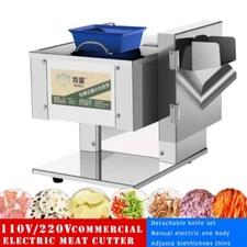 Electric Meat Slicer Machine Electric Vegetables Slicer Potato Slicing Machine