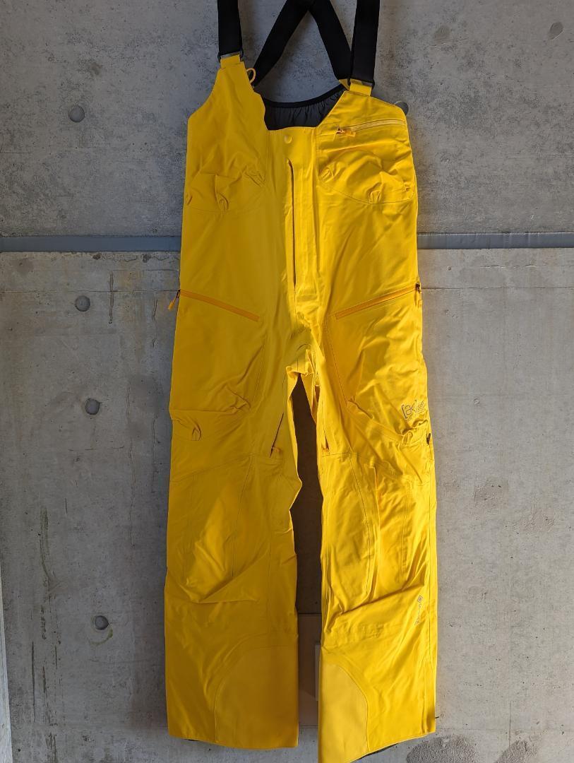 BURTON AK457 GUIDE HITOP PANTS Size M Spectra Yellow | eBay 