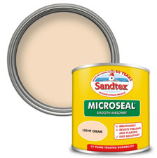 SANDTEX MICROSEAL SMOOTH MASONRY LIGHT CREAM 150ML