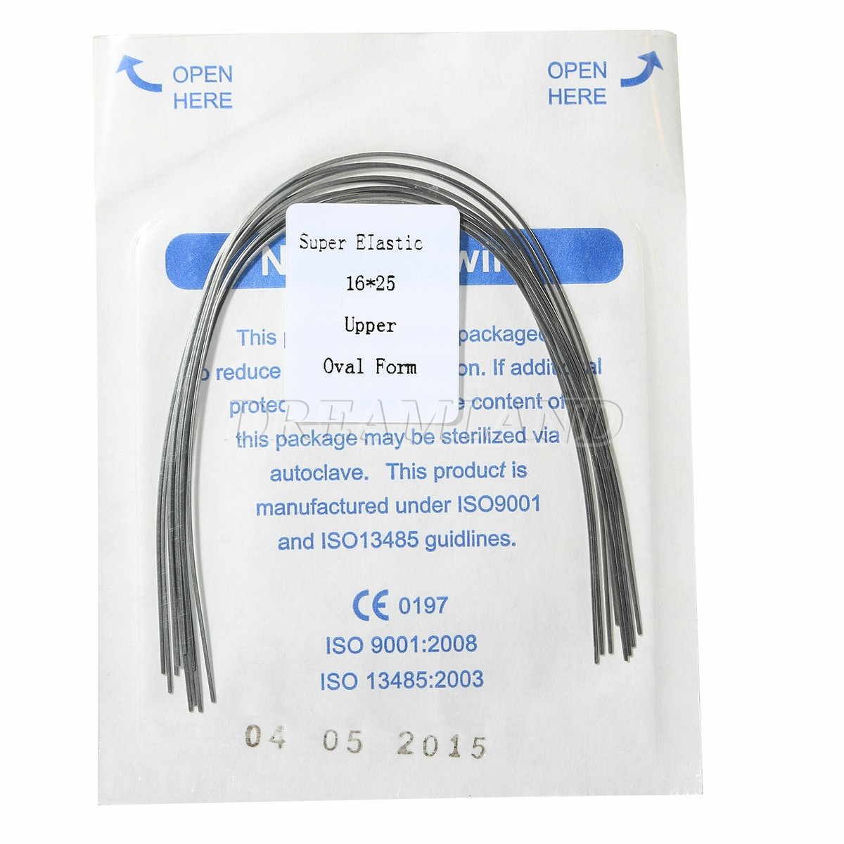 Arcos De Niti Super Elasticos Redondos X1 Pack Ortodoncia