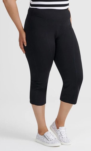 plus sz XXS 12 TS TAKING SHAPE ORGANIC Crop Track pant Yoga Activewear NWT - Picture 6 of 7