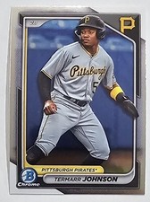 2024 Bowman Chrome Prospects #BCP-24 Termarr Johnson Rookie Pittsburgh Pirates