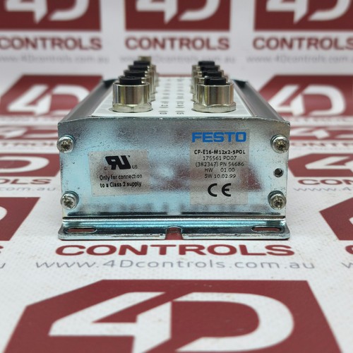 CP-E16-M12X2-5POL | Festo | (175561) Input Module 5 Pole Series N907, Used - Picture 3 of 3