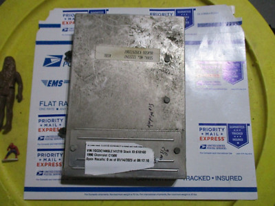    1990 C1500 ECM ENGINE CONTROL MODULE COMPUTER PCM ECU POWER UNIT TESTED ASDU
