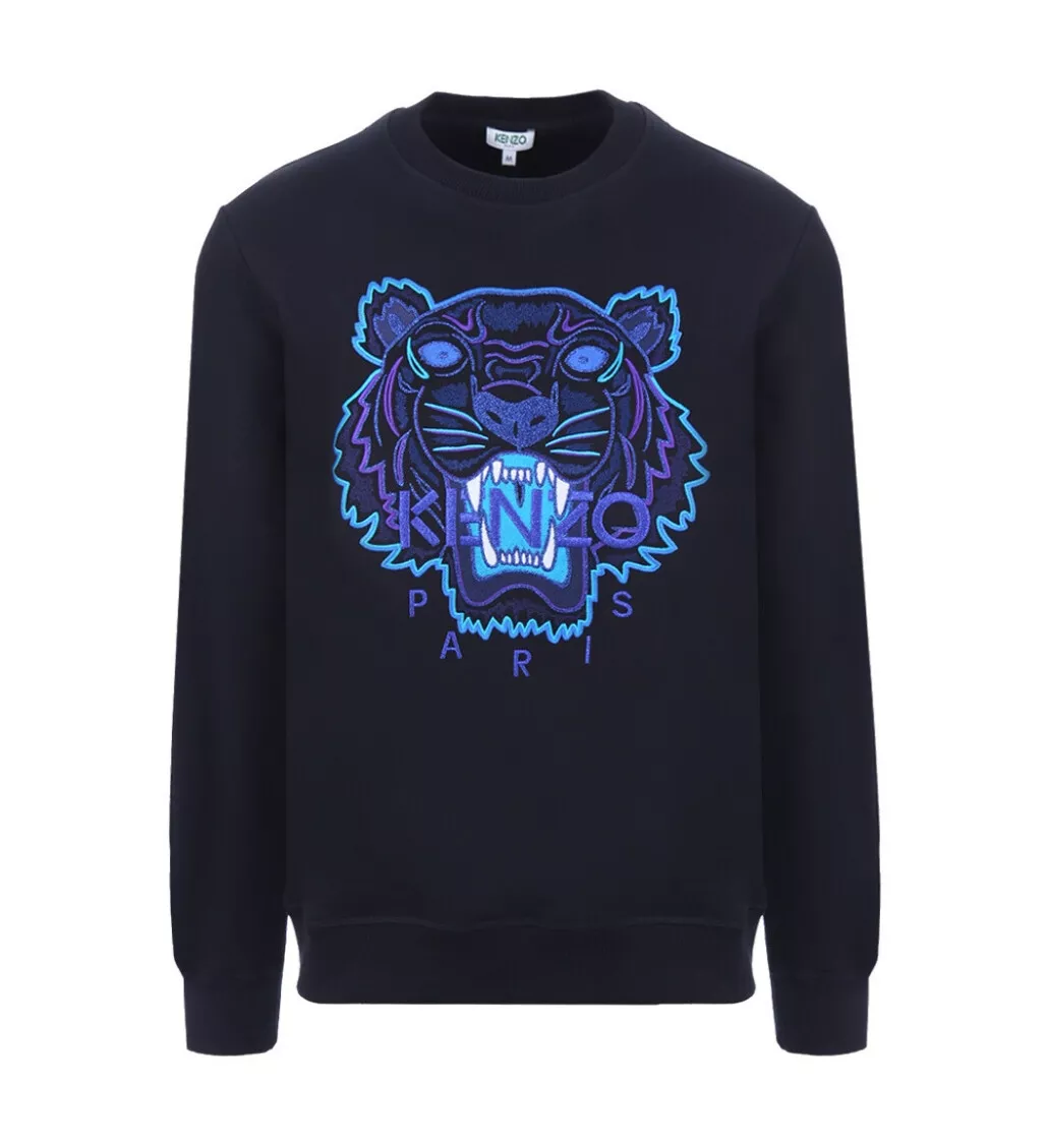 Teknologi Kanin mm Kenzo Mens &#039;Holiday Capsule&#039; Tiger Black Sweatshirt | eBay