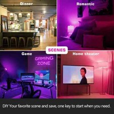LED Smart Light Bulb, Color Changing Alexa Light, RGB Smart Lamp That Work With