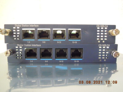 Lot of 2 x NEC Univerge SV8100 CD-16DLCA 16 Port Digital Station Card
