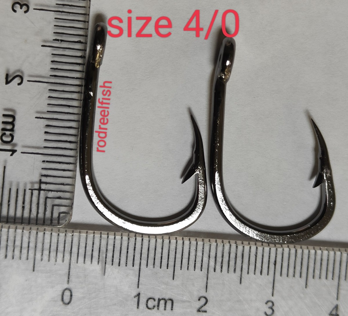 4/0 STAINLESS Steel live bait fishing hooks 25 pack! | eBay