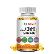 Calcium 1500mg Magnesium 400mg Zinc 25mg Vitamin D3 600iu Bone Muscle Health 120