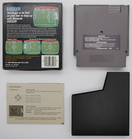 Soccer | Nintendo Entertainment System NES | komplett OVP boxed CIB Bienengr&auml;ber