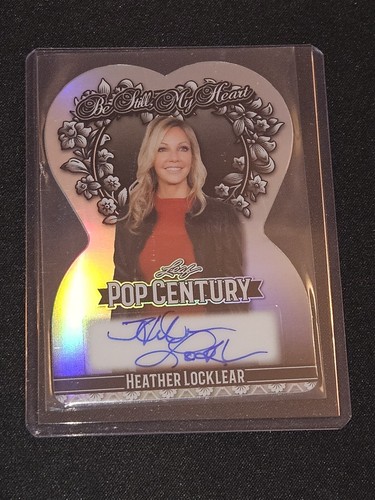 2025 Leaf Metal Pop Century Heather Locklear Be Still My Heart Auto 11/15