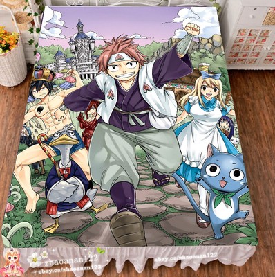 59 Anime Fairy Tail Gray Fullbuster Cosplay Bed Sheets Blanket Bedding Gift Hot Ebay