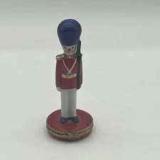Artoria Limoges Toy Soldier Guardsman Trinket Box Rocking Horse Ltd Ed Sign Num