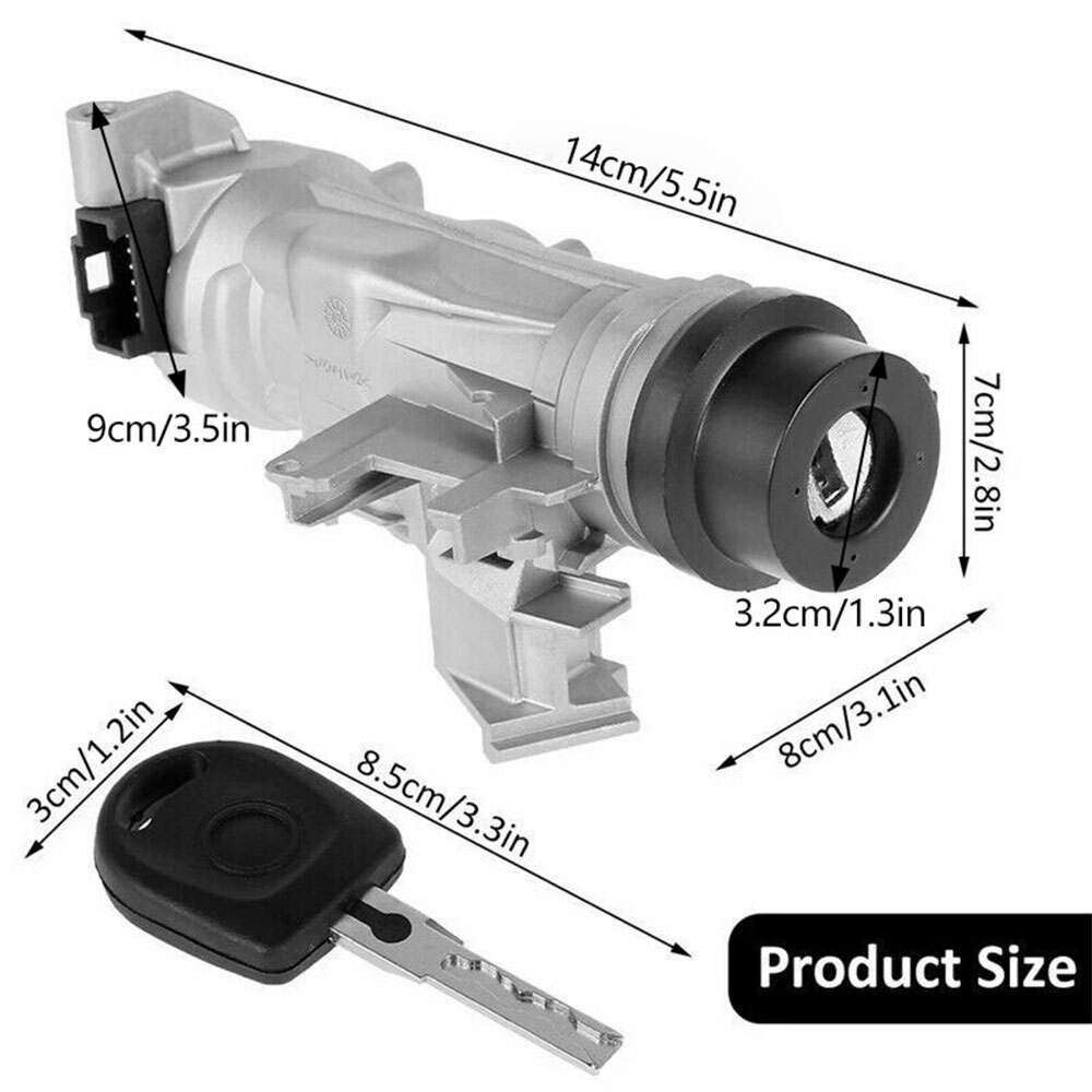 Ignition Barrel Lock Switch + Key for SEAT V Altea Leon Toledo
