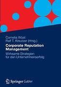 Corporate Reputation Management | Buch | 9783834930439