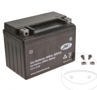JMT Gel Batterie YB4L-B 5A 12 V 5 Ah 60 A 120 x 71 x 91 mm