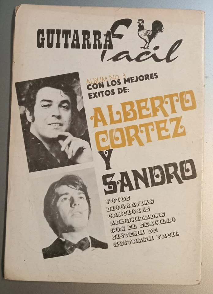 GUITARRA FACIL, SANDRO, No 16, 1976 MEXICAN MAGAZINES, CHORDS - Image 2 of 4