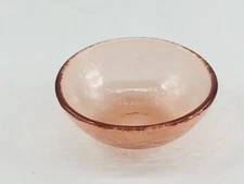 Fire And Light Recycled Glass 6 Inch Bowl Copper Color