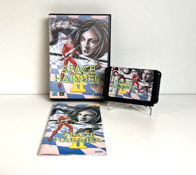 Space Harrier II (NTSC-J) - Komplett/CIB   Guter Zustand   Sega Mega Drive