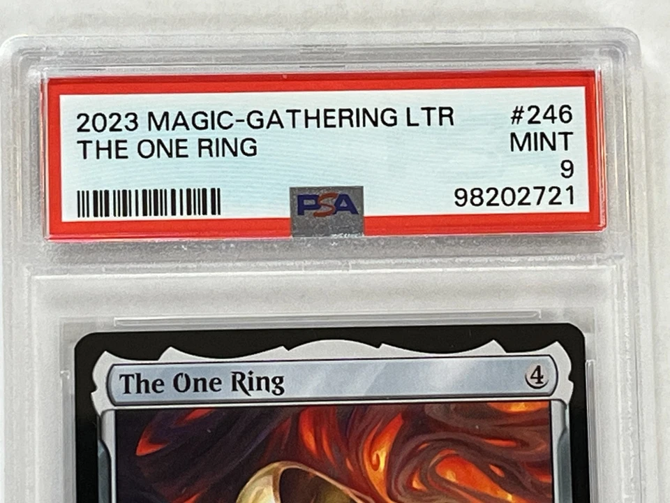 MTG The One Ring  LTR #246 Graded PSA 9  Lord of the Rings Magic LOTR - Image 3 of 4