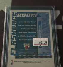 1999 Upper Deck Victory Rookie Flashback Michael Jordan #282 Chicago Bulls
