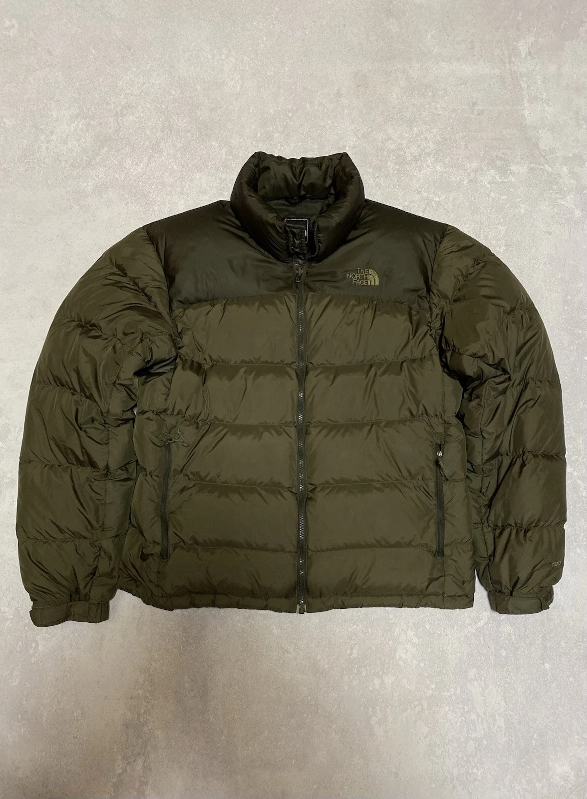 The North Face Dark Green Puffer Mens 700 Jacket Size M