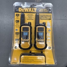 Brand New DeWALT 22-Channel Two Way Heavy Duty Radio Walkie Talkies DXFRS800