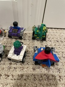 Lego Mighty Micros Lot 76093, 76070, 76068, 76071, 76094, and 76092 