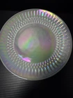 Vintage Federal Glass Moon glow Dinner Plates 4 For One Price 10 In