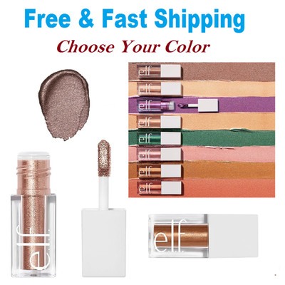 e.l.f. Liquid Metallic Eyeshadow Quick-Drying Gel-Based (Select Color) 0.1 floz.