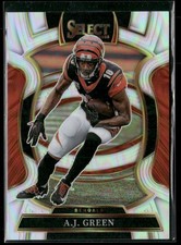2025 Panini Select #99 A.J. Green Silver Prizm