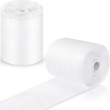 2 Rolls Fiberglass Cloth Tape 4 Inch 65.6 Yards Total 6 Oz Fiberglass Cloth Roll