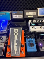 GUITAR EFFECTS  COMPLETE PEDALBOARD-MORLEY-BOSS-TC ELECTRONIC-MXR-ISP-BOSS