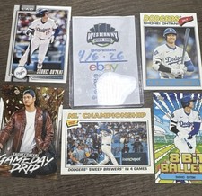 2026 Shohei Ohtani 5-card Lot. Heritage and Series 1 Celebrations Topps