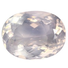 22.00 Ct Marvelous Oval 21.3 x 16.2 MM Baby Pink Brazil Natural Pink Amethyst