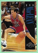 1994-95 Skybox Gold Don MacLean #174 Washington Bullets👍