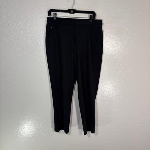 Lululemon Pants Womens 10 Black High Rise Tapered Ankle Pockets On the Move