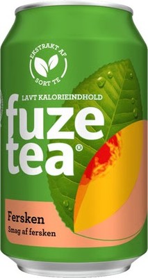 Fuze Tea - Peach Black Tea - Eistee  72 x 0,33L Dosen DK