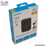 Anker Maggo 3-In-1 LadegeräT 15W Wireless Charger Magsafe Watch Airpods