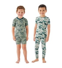 Member's Mark Boys DreamMark 4-Piece Dinos Camo Pajama Set - Size 8